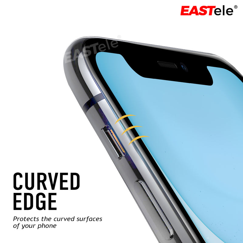 Full Coverage Tempered Glass Screen Protector for Apple iPhone